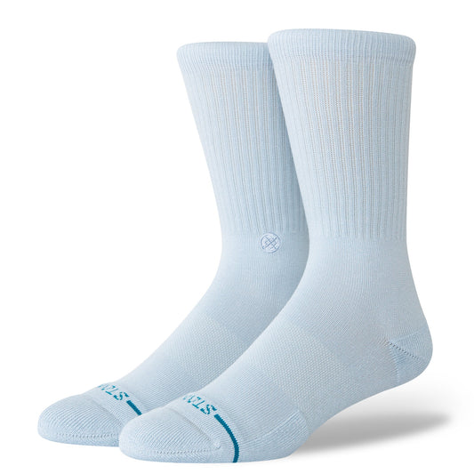 Chaussettes mi-mollet bleu glacier Icon de Stance