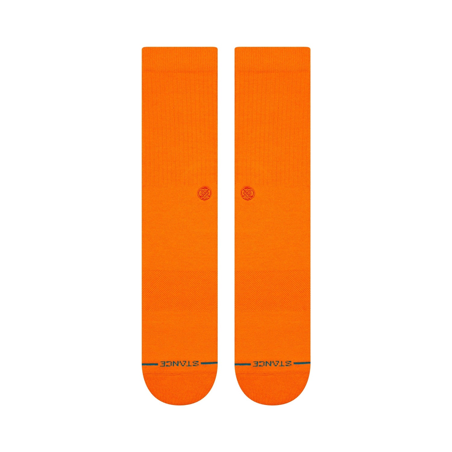 Stance Icon Crew Sock Orange