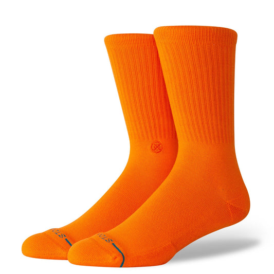 Chaussettes mi-mollet orange Icon de Stance