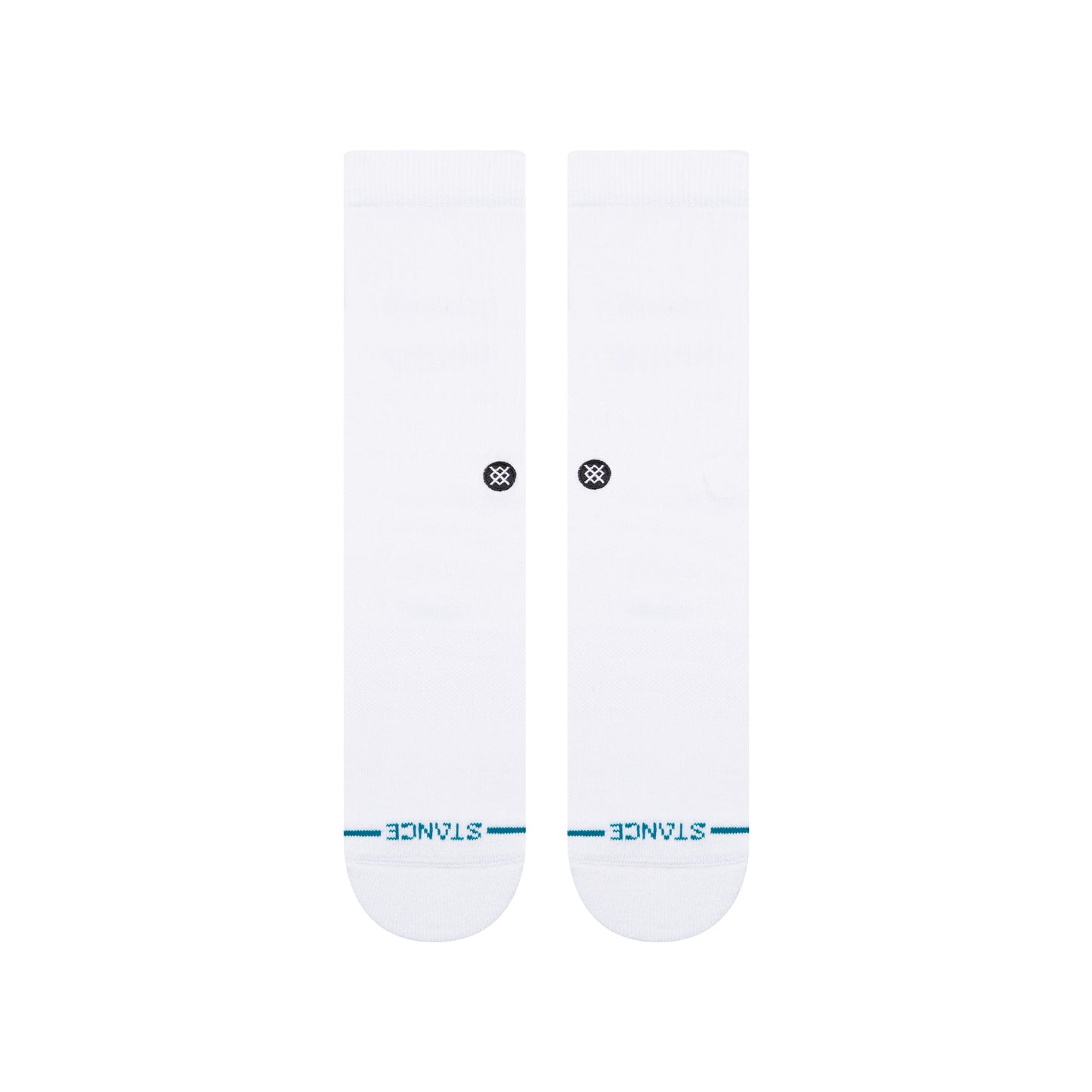 Stance Icon Crew Sock White &amp; Black