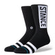 Chaussettes Crew noires OG de Stance