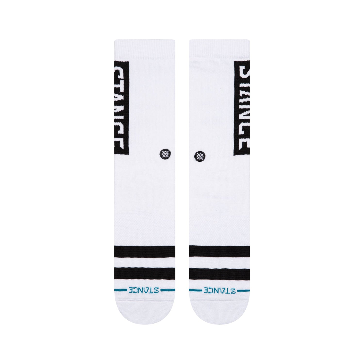 Chaussettes mi-mollet blanches OG de Stance