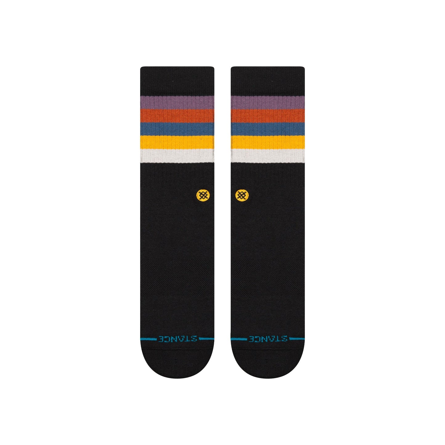 Chaussettes mi-mollet raisin Maliboo de Stance