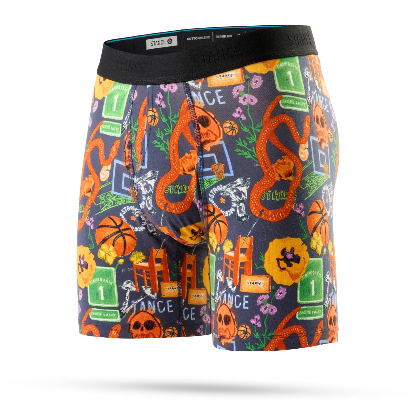 Boxer multicolore Ode To Cali de Stance