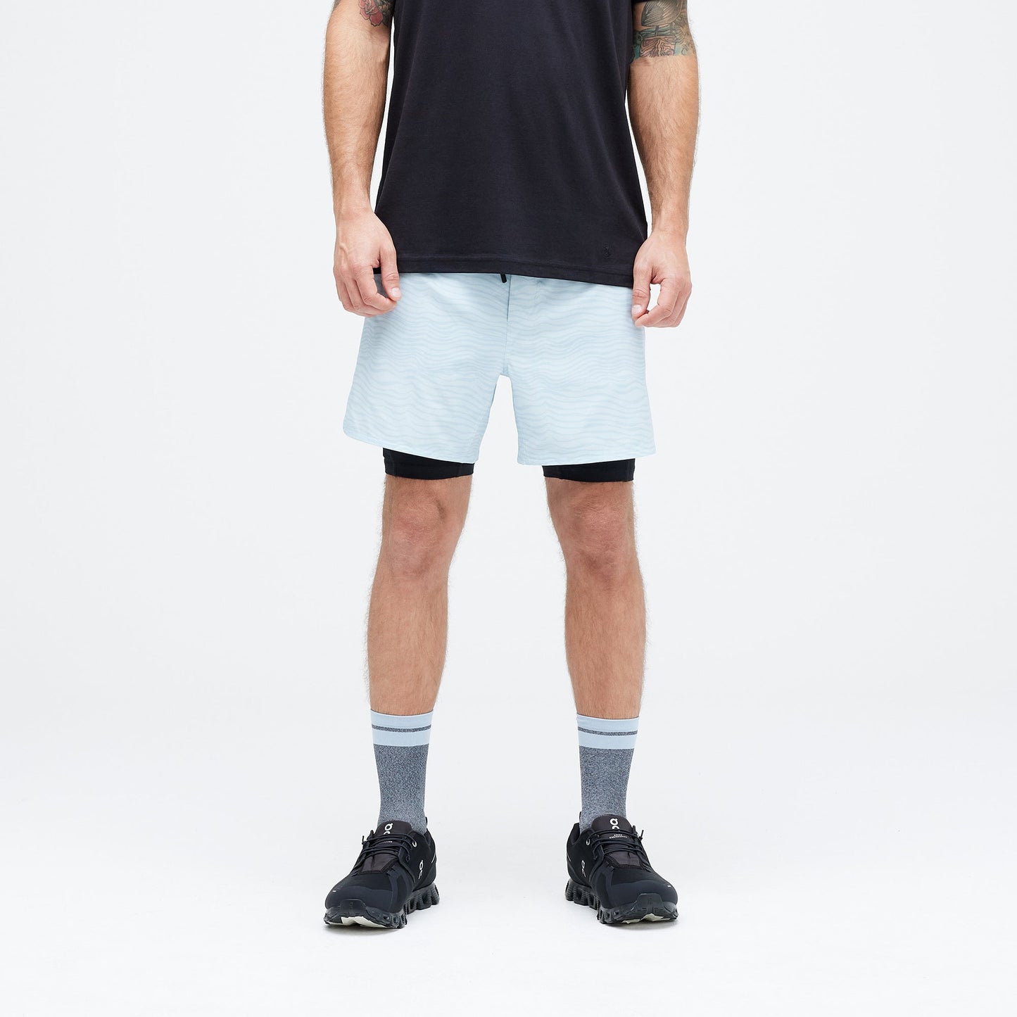 Stance Flux Performance Liner Short Ice Blue |model