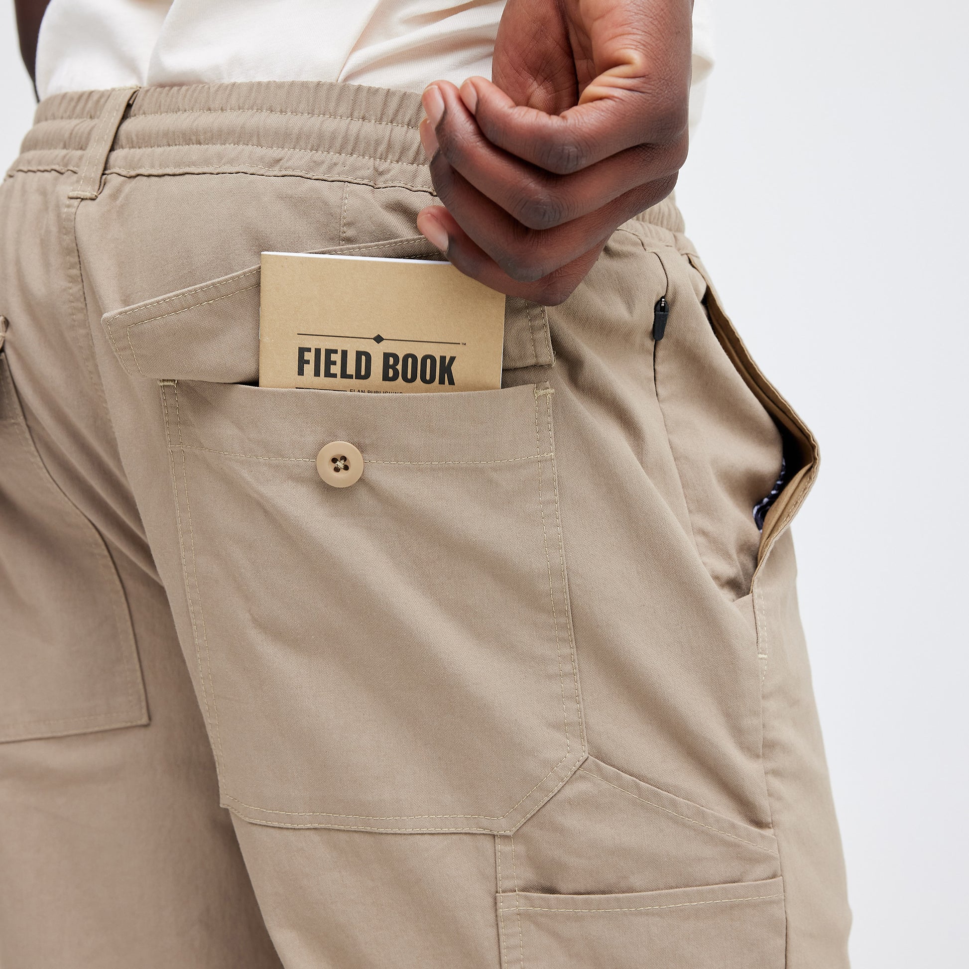 Pantalon avec Freshtek taupe Compound de Stance | modèle