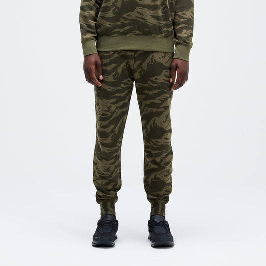 Pantalon de jogging vert camouflage Stance Shelter | modèle