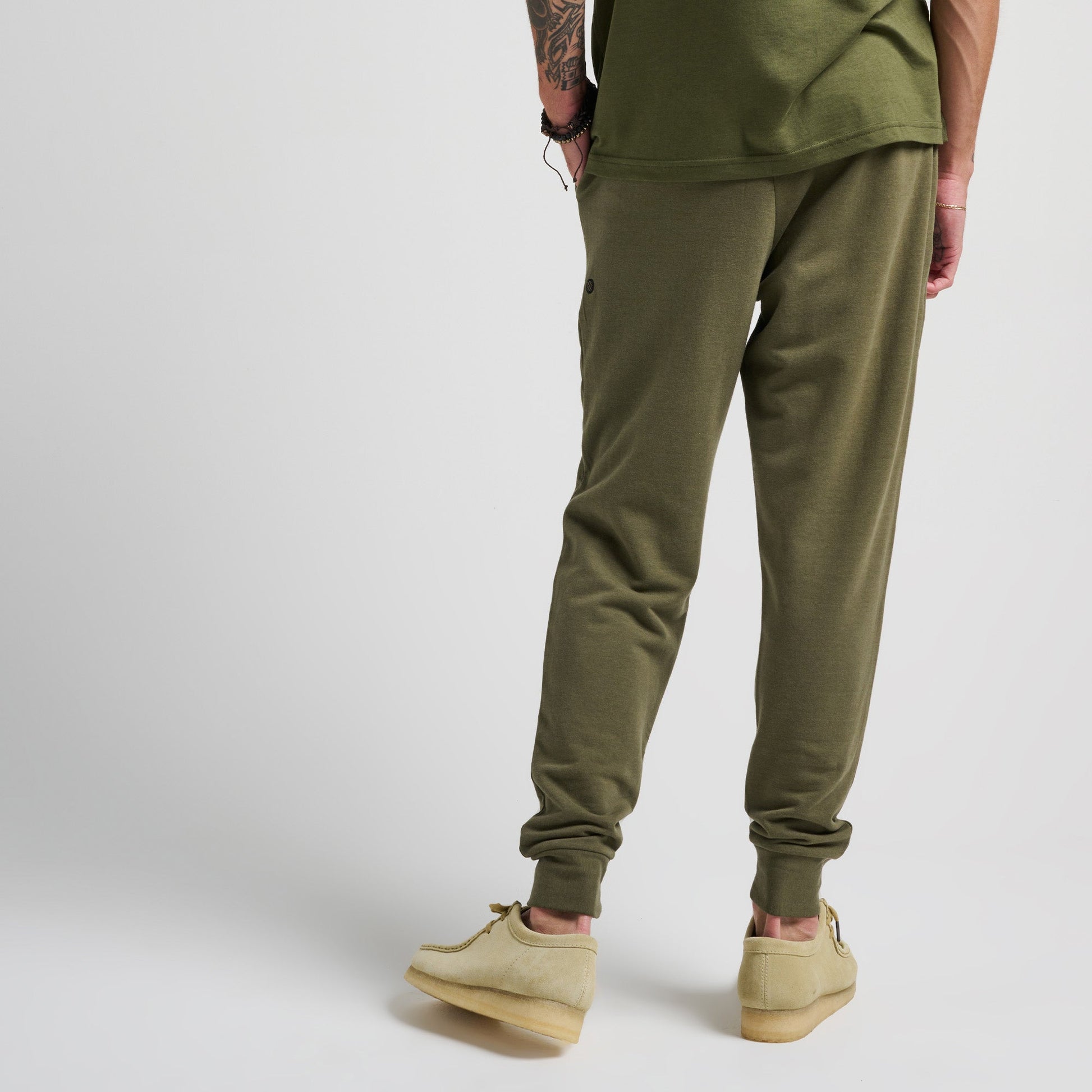 Pantalon de jogging vert olive Shelter de Stance | modèle