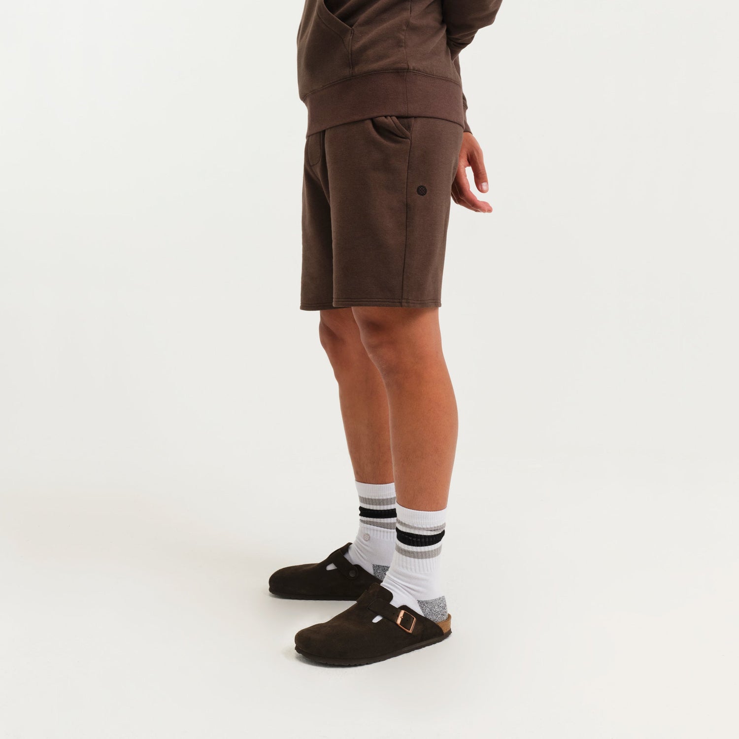 Short marron foncé Shelter de Stance | modèle