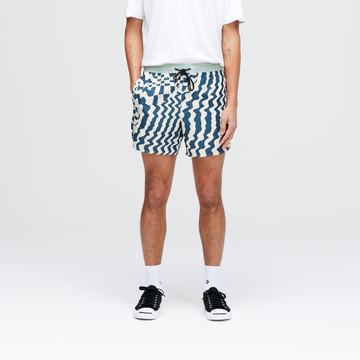 Stance Complex Athletic Short 5&quot; Checker |model