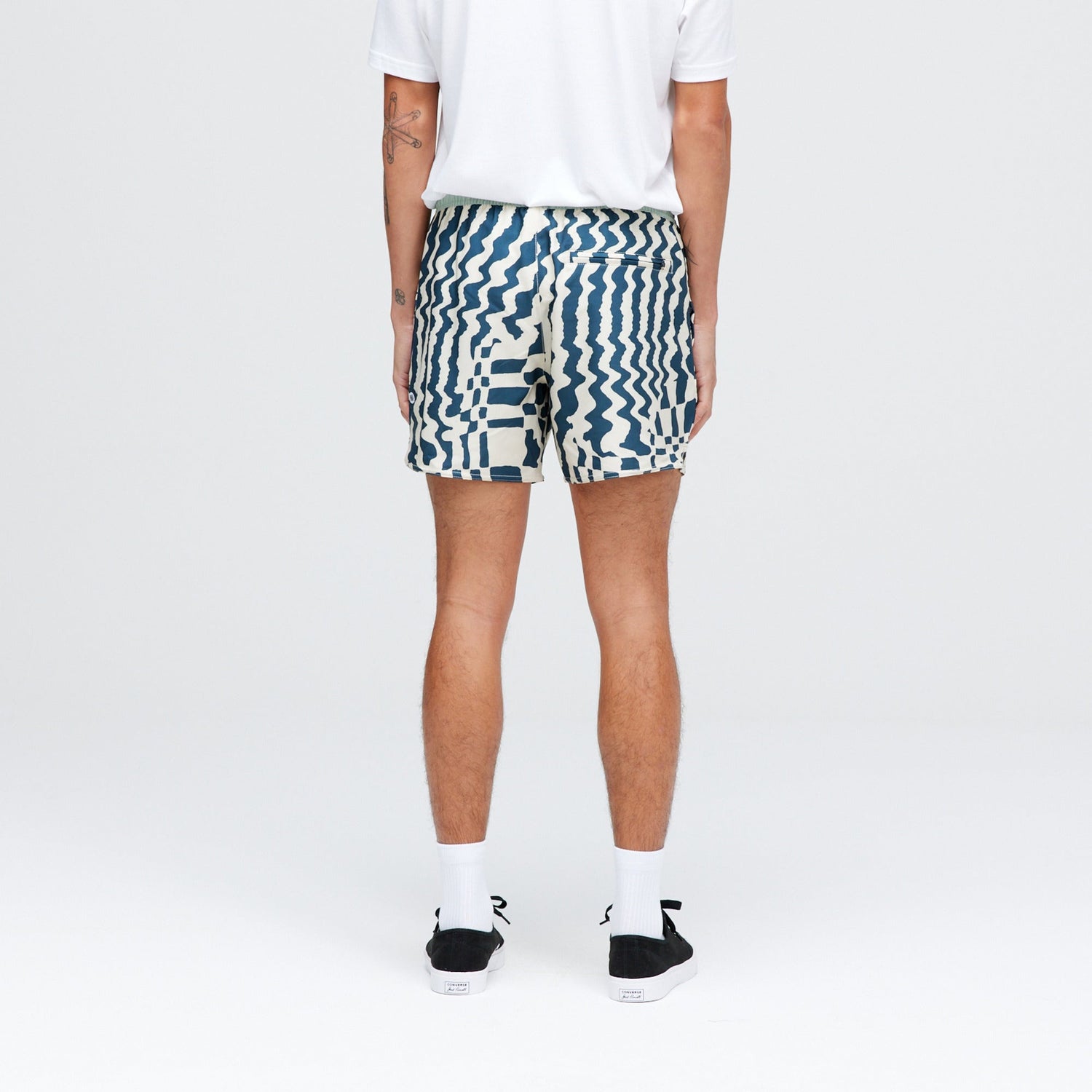 Stance Complex Athletic Short 5" Checker |model