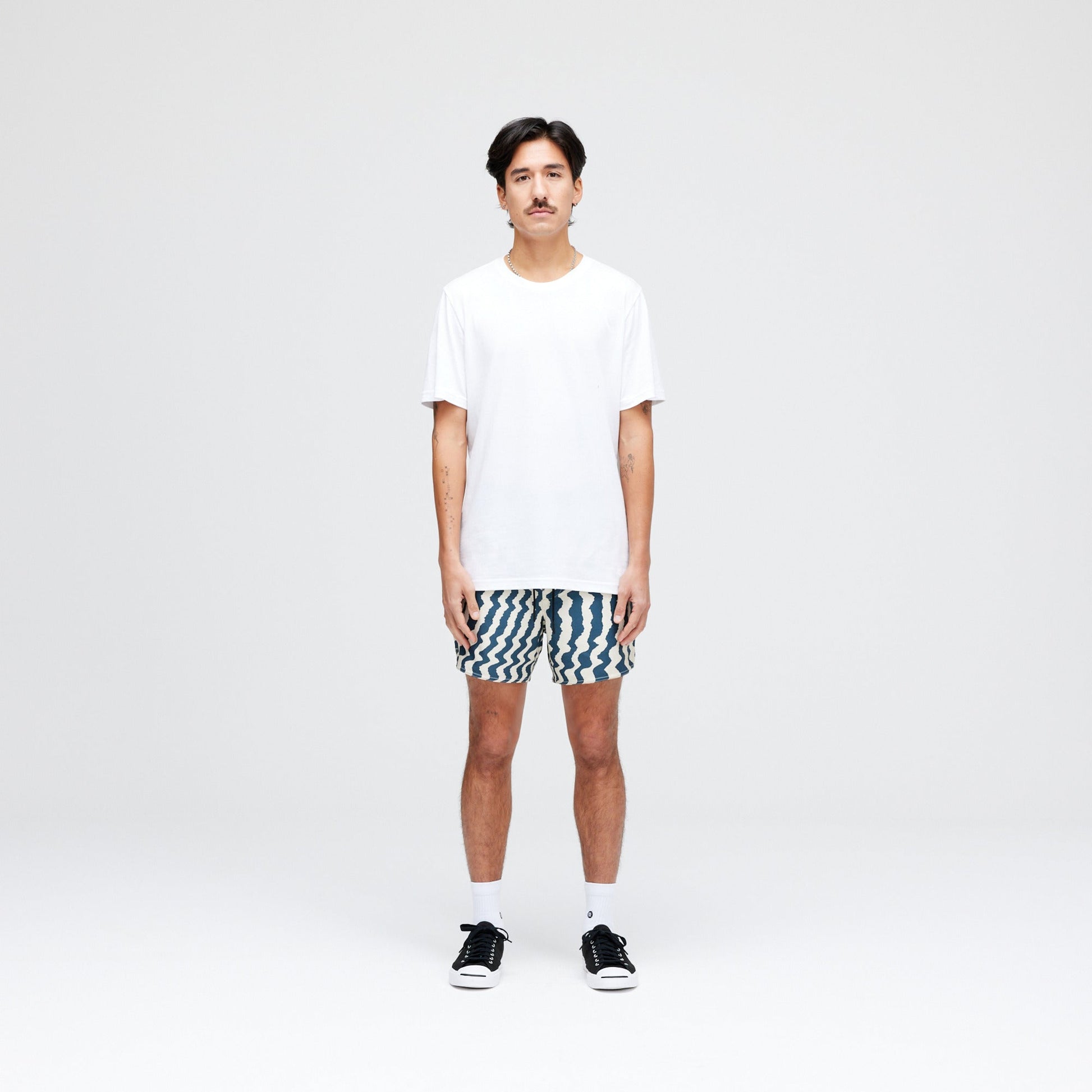 Stance Complex Athletic Short 5" Checker |model