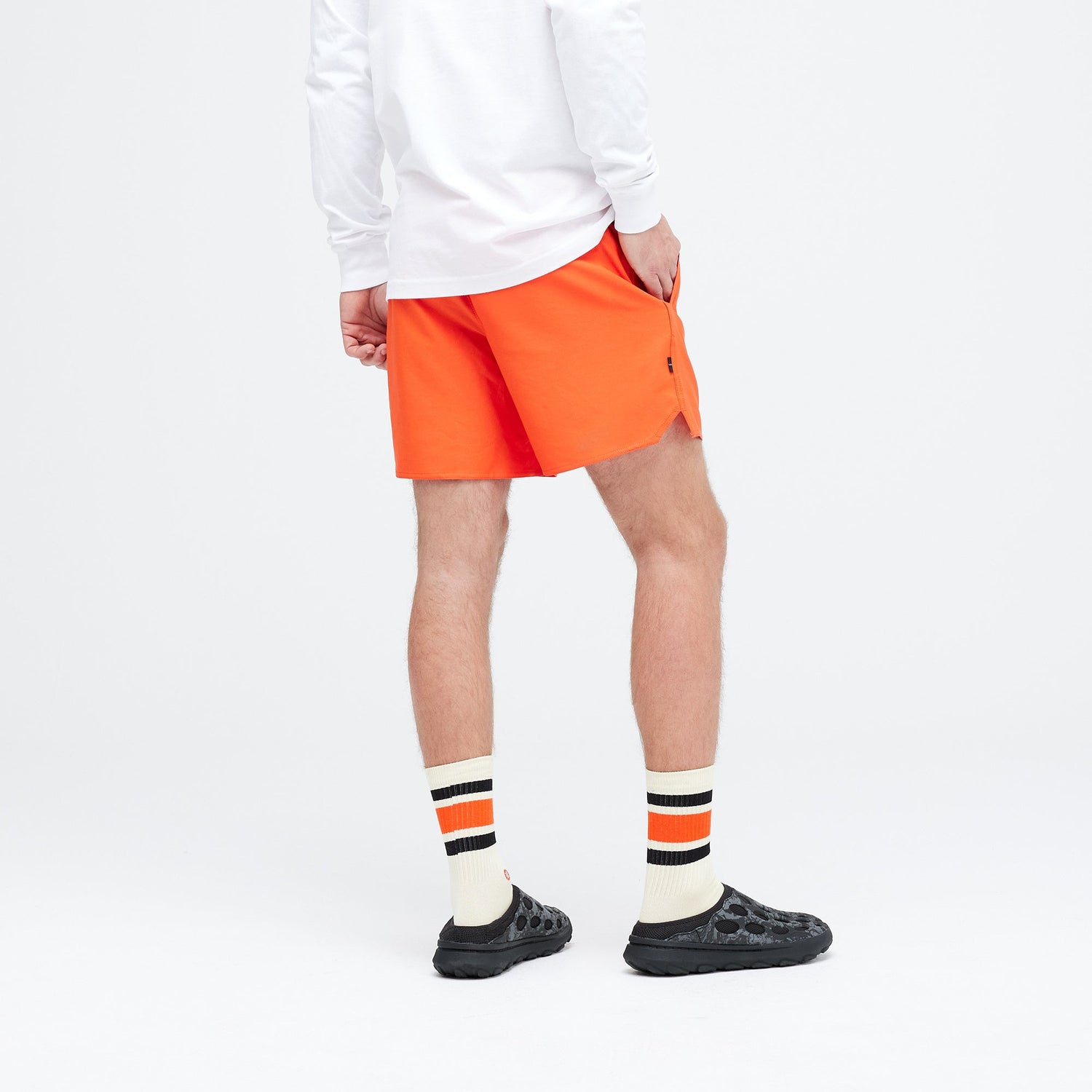 Stance Complex Athletic Short 5" Tomato |model