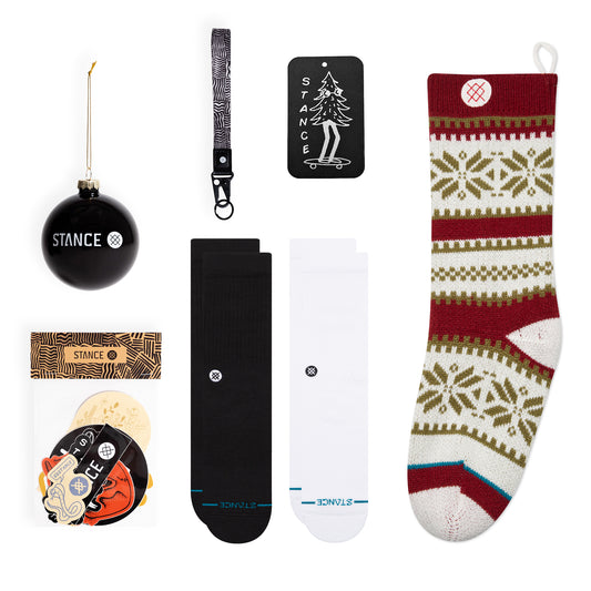 Stance Stocking Set Black White