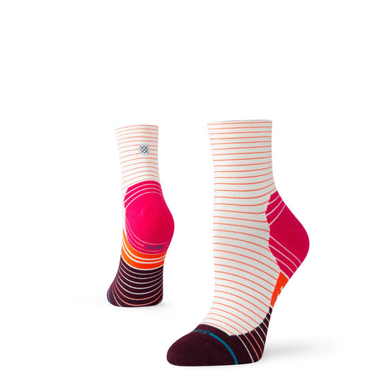 Chaussettes basses magenta Micro Light de Stance