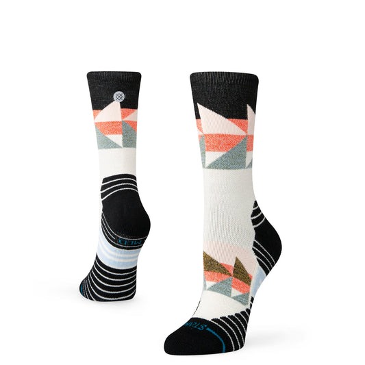 Chaussettes mi-mollet en laine noire Tri de Stance