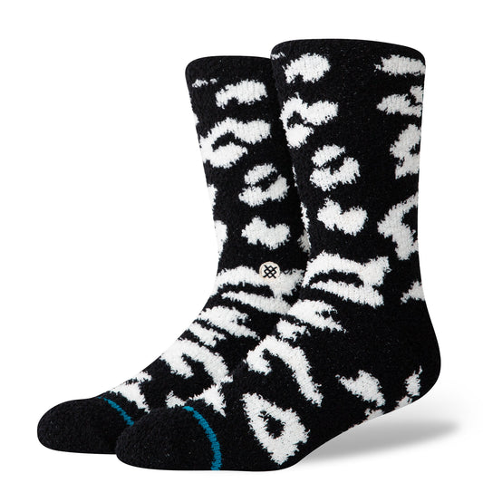 Chaussettes mi-mollet noires Purrfect de Stance