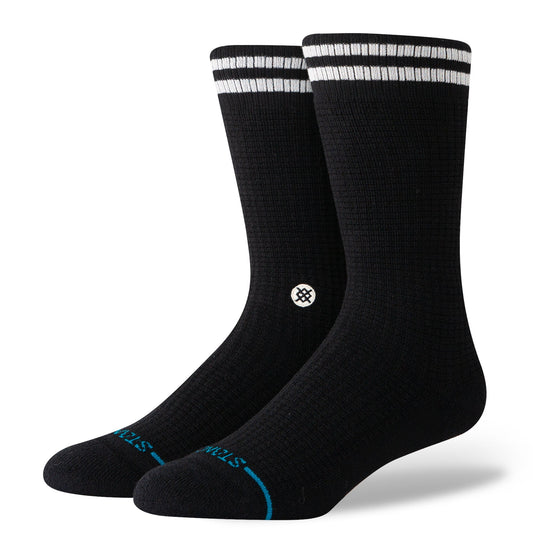 Chaussettes mi-mollet noires Waffles N Butter de Stance