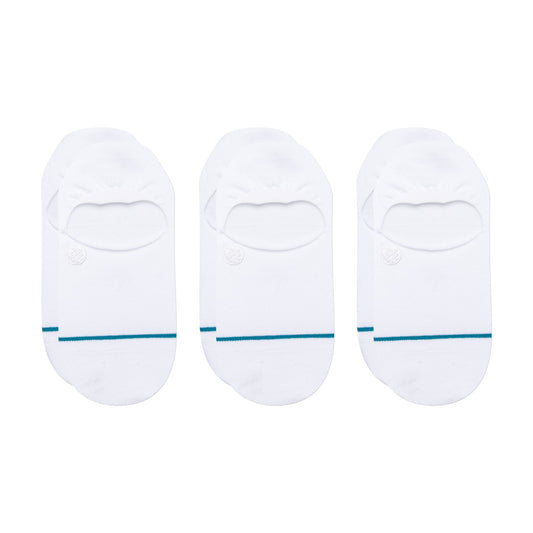 Stance Icon No Show Sock 3 Pack White