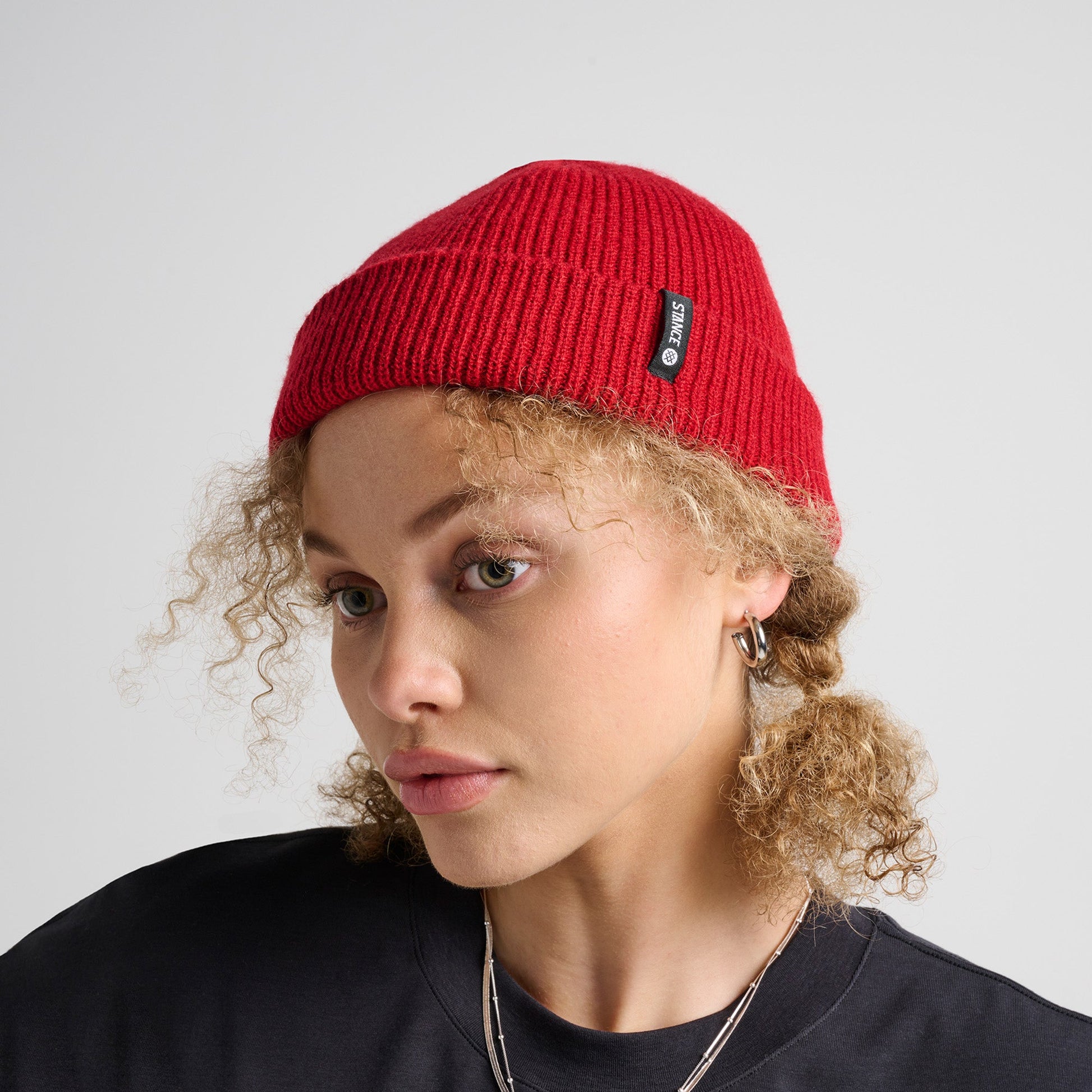 Stance Icon 2 Beanie Shallow Red |model