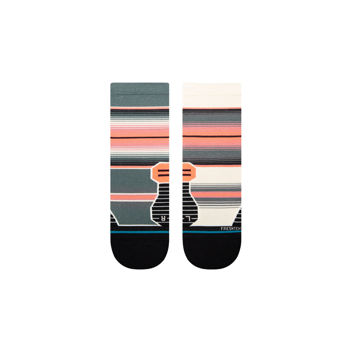 Stance Lanak Pass Quarter Sock Teal Stance Europe