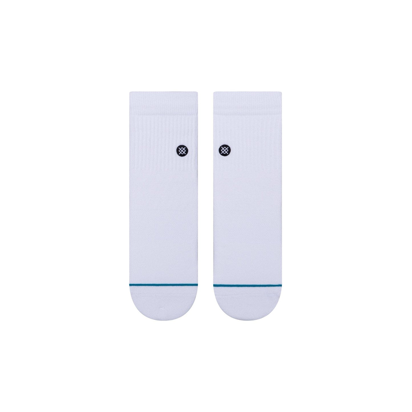Stance Icon Quarter Sock White