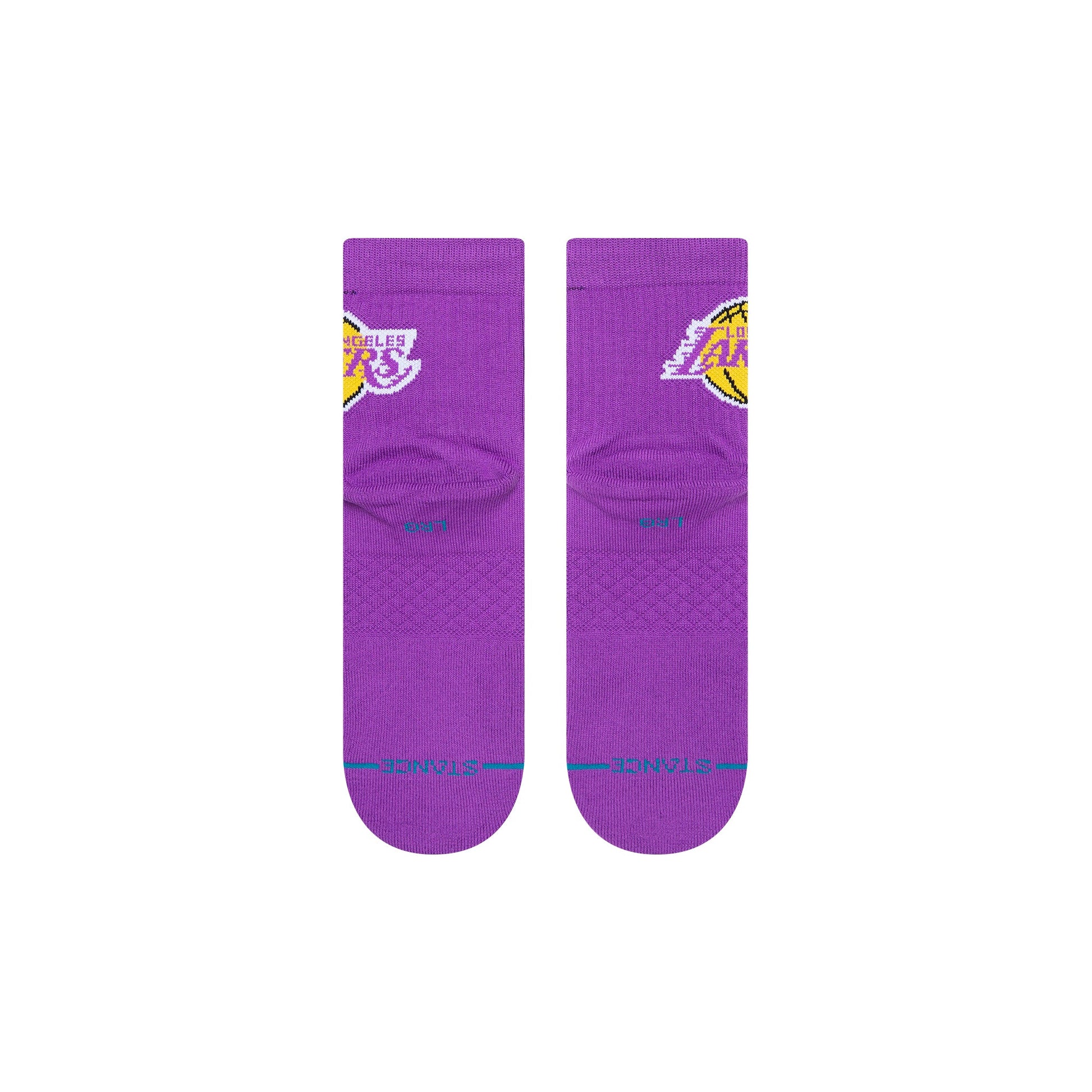 Chaussettes basses violettes Lakers de Stance