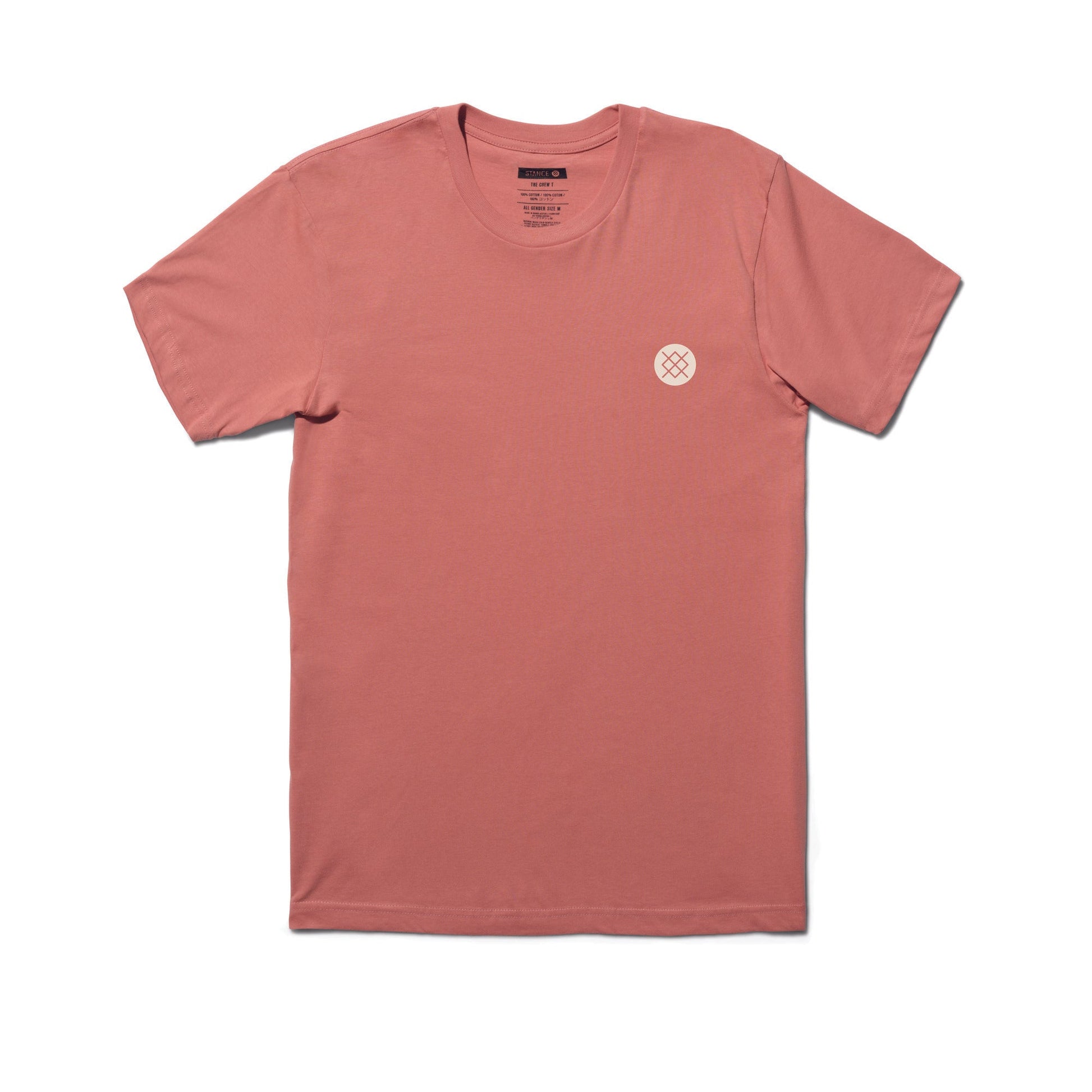 Stance Established T-Shirt Dusty Rose