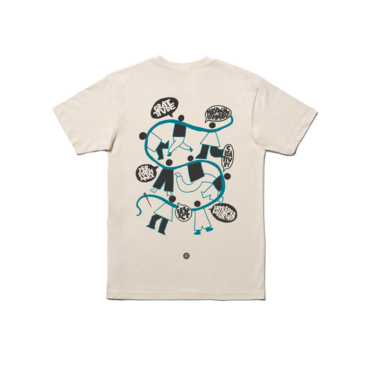 Stance Committing T-Shirt Vintage White