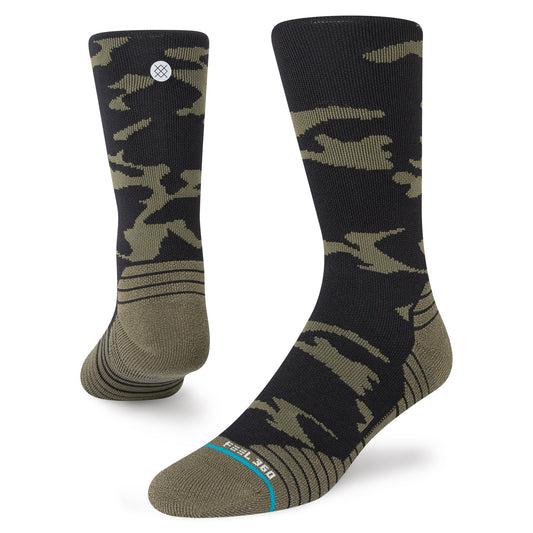 Stance Klickers Crew Sock Camo