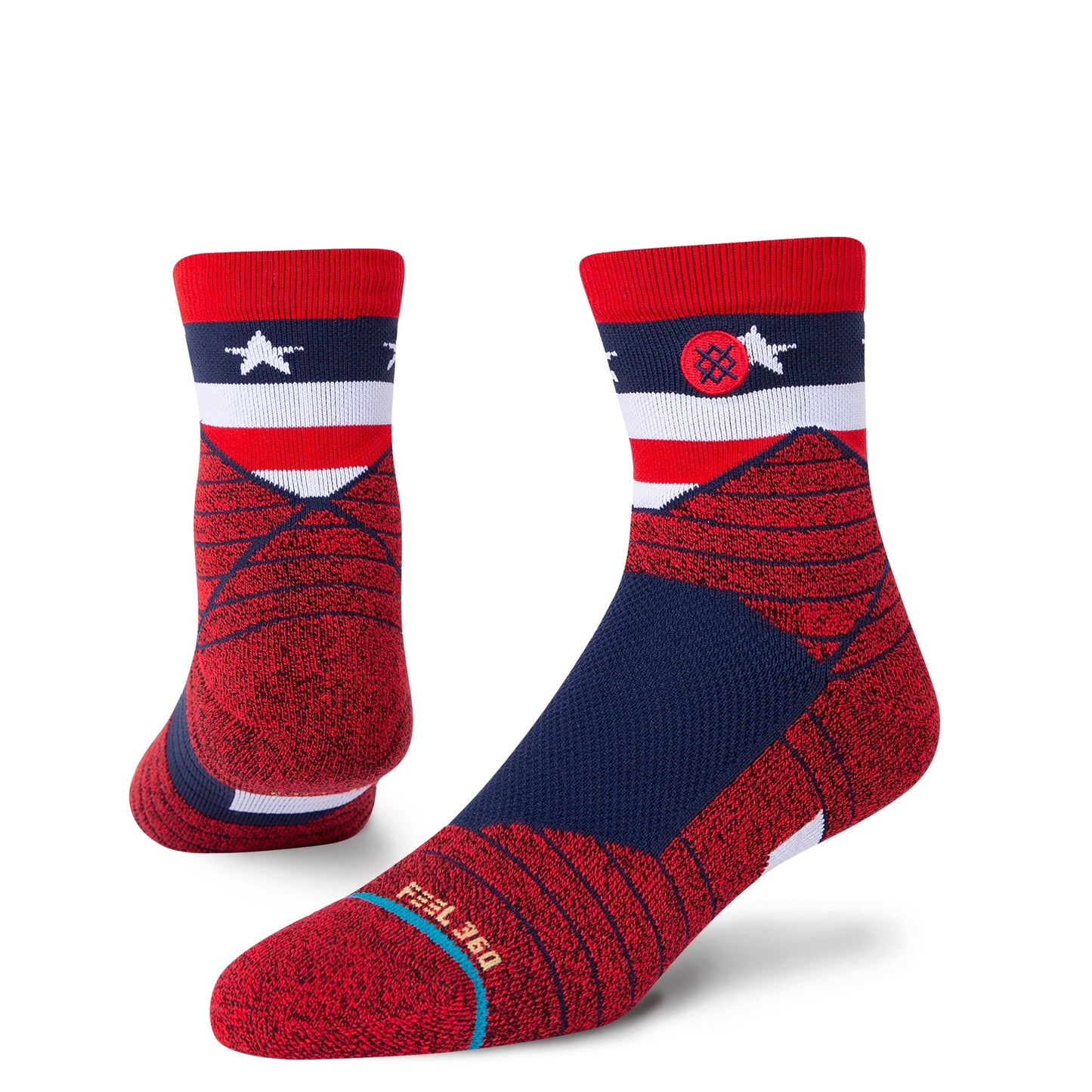 Stance AMERICAN QUARTER rouge
