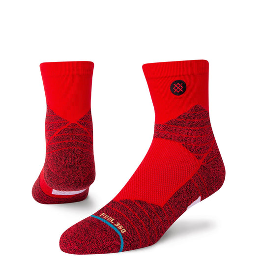 Stance ICON SPORT QUARTER rouge