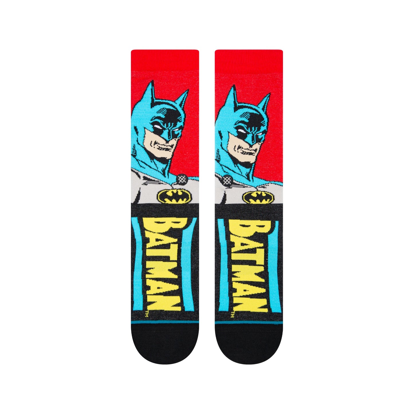 Chaussettes mi-mollet noires Batman Comic de Stance