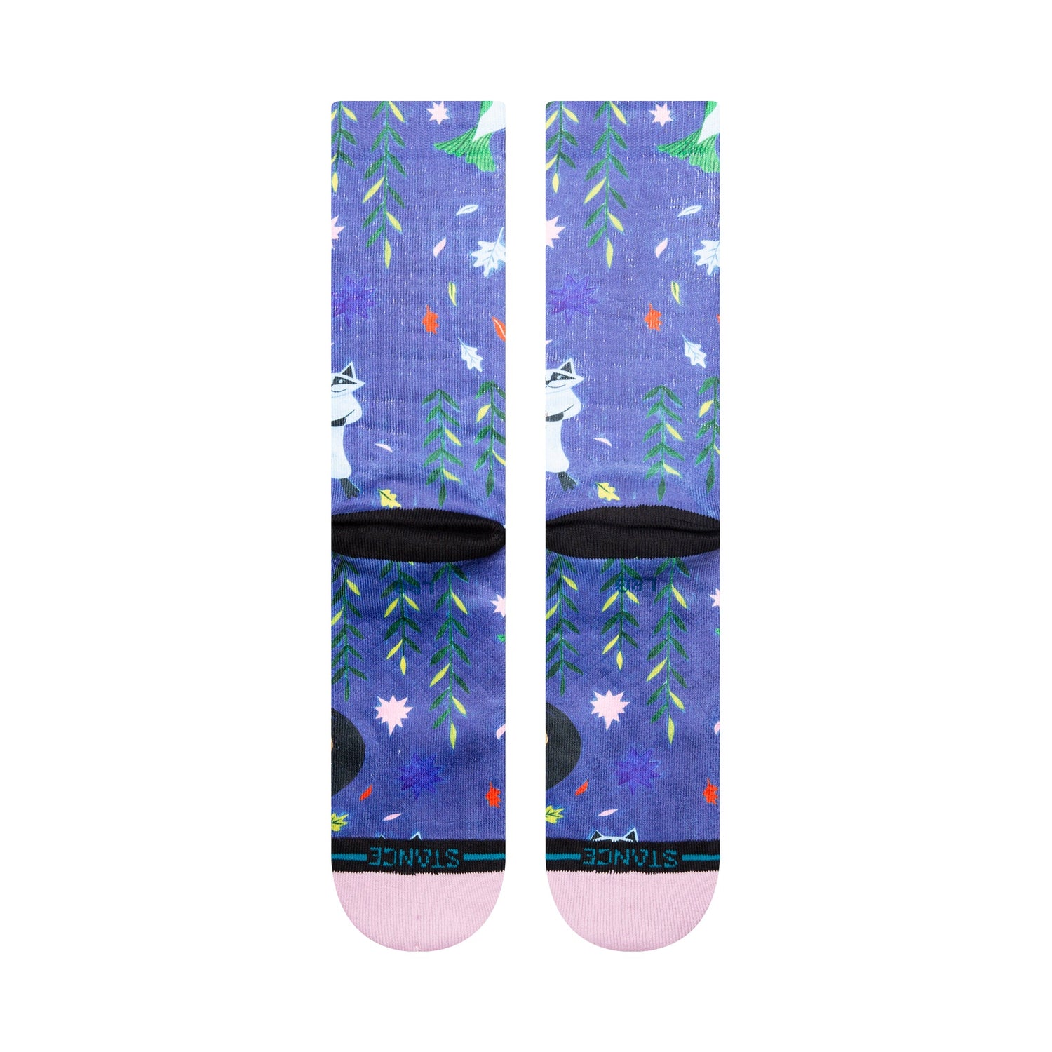 Stance Pocahontas By Estee Crew Sock Lilac Ice