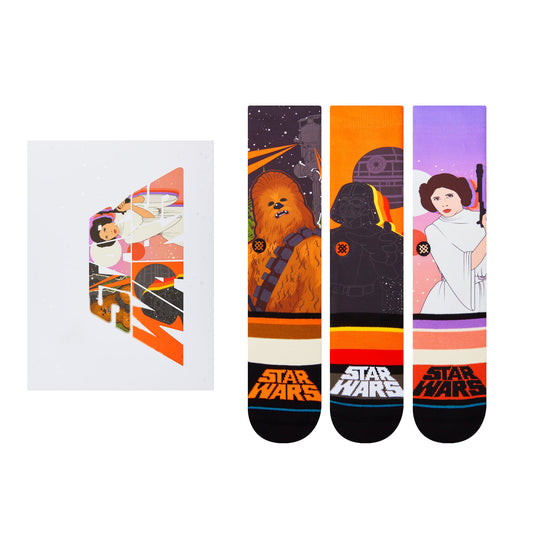 Lot de chaussettes mi-mollet Star Wars par Jaz multicolore de Stance
