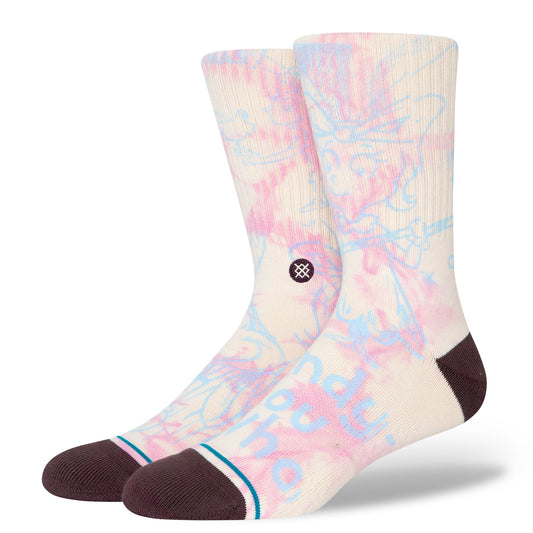 Stance Cindy Lou Who Crew Sock Off White