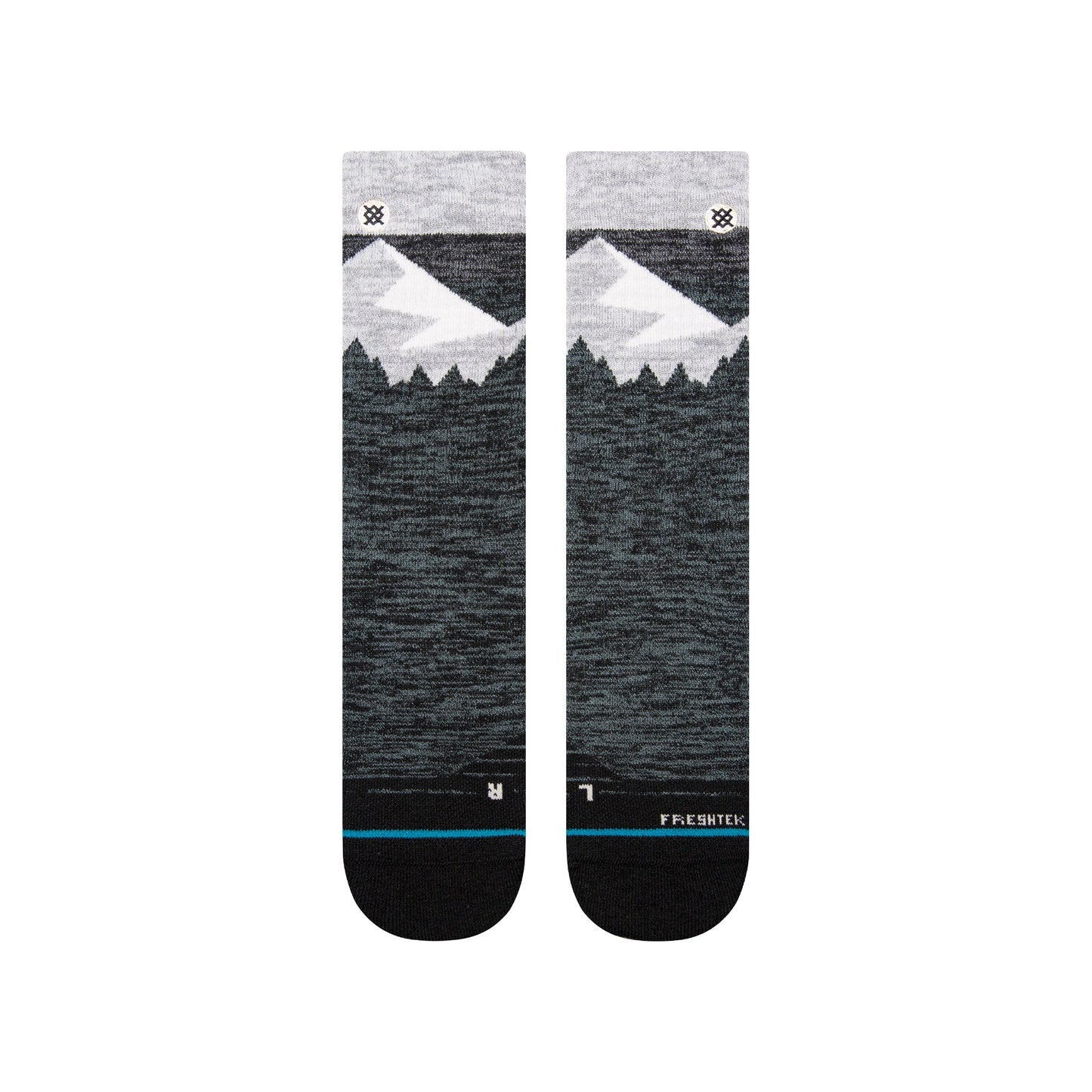 Stance Divided Crew Sock Heather Grey