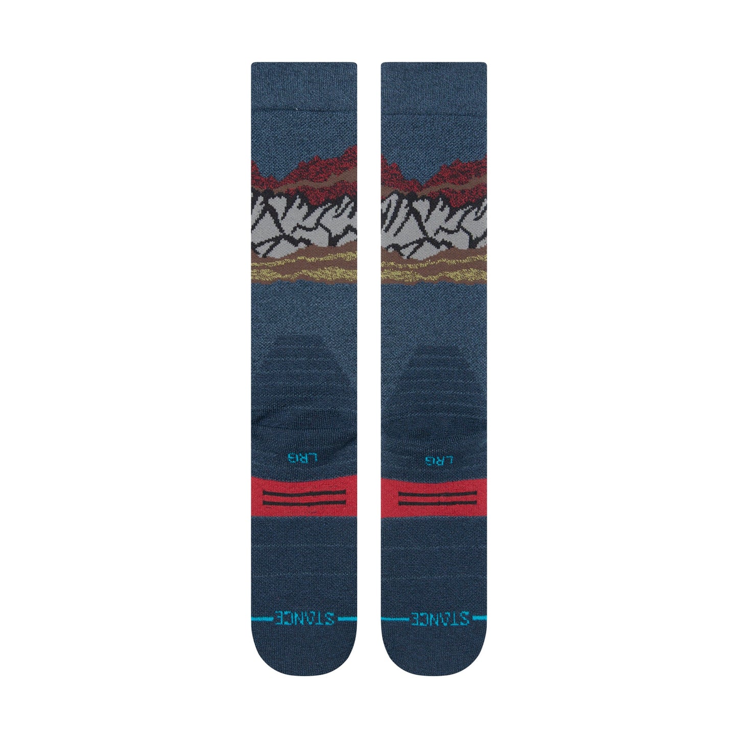 Stance Chin Valley Over The Calf Sock Blue