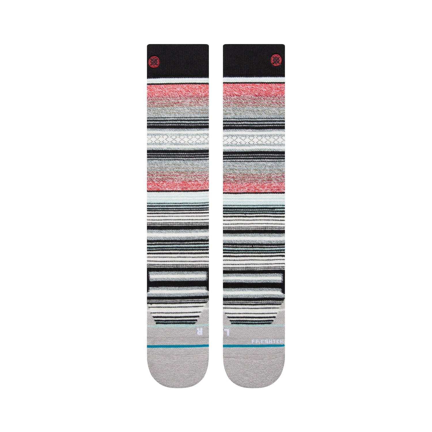 Stance Curren Snow Over The Calf Sock Teal