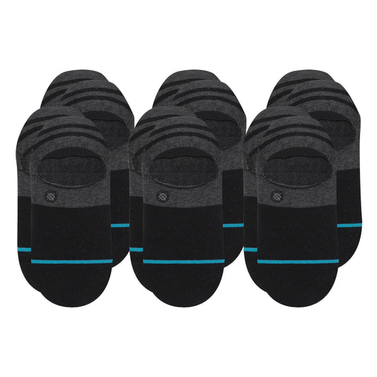 Stance Gamut 2 No Show 6 Pack Black