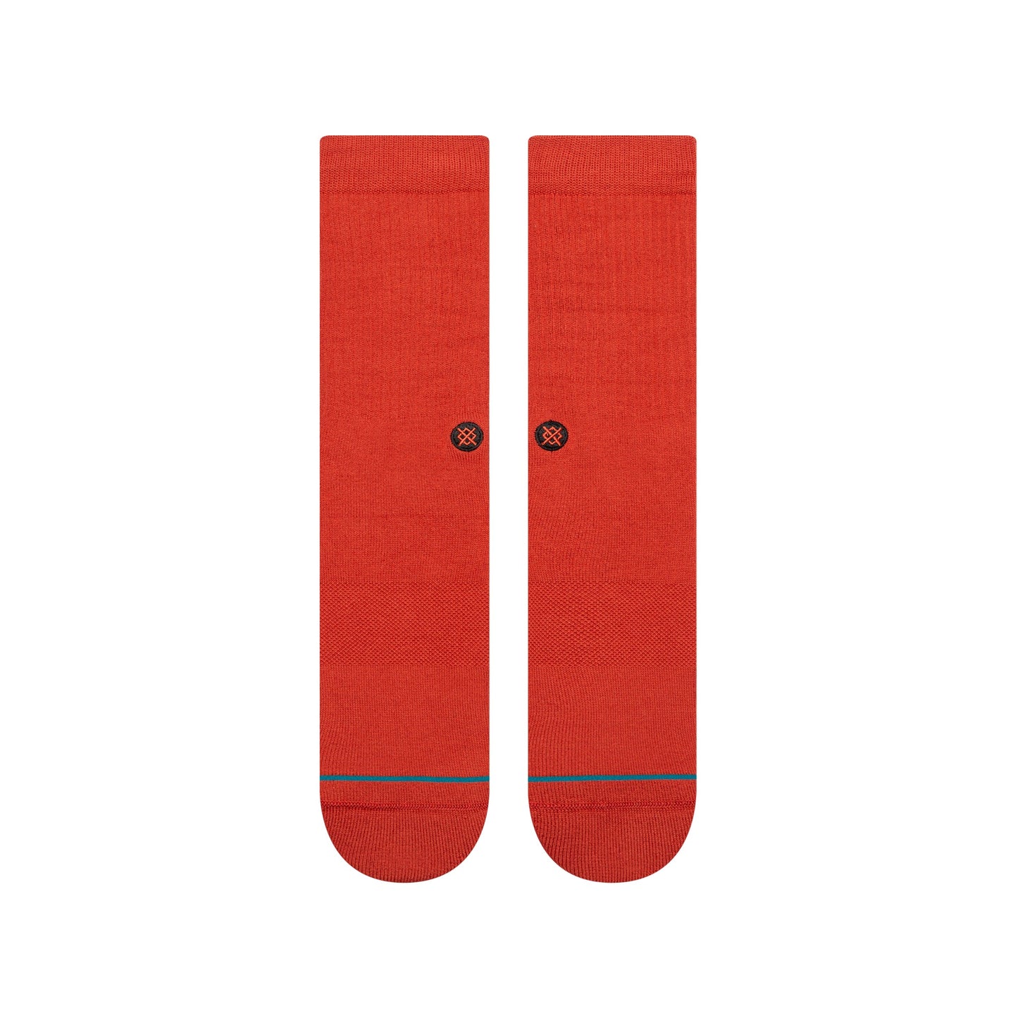 Chaussettes mi-mollet rouge foncé Icon de Stance