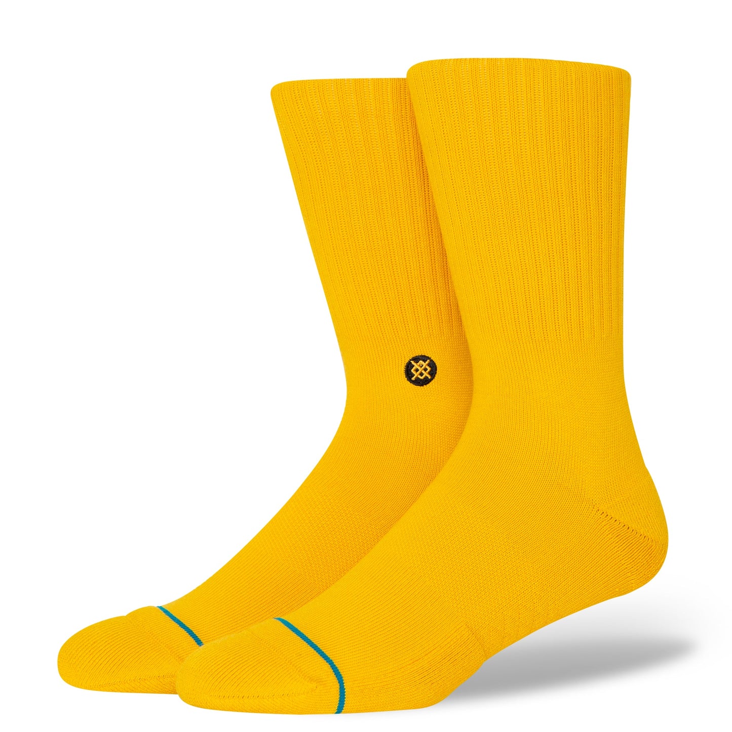 Stance Icon Crew Sock Yellow