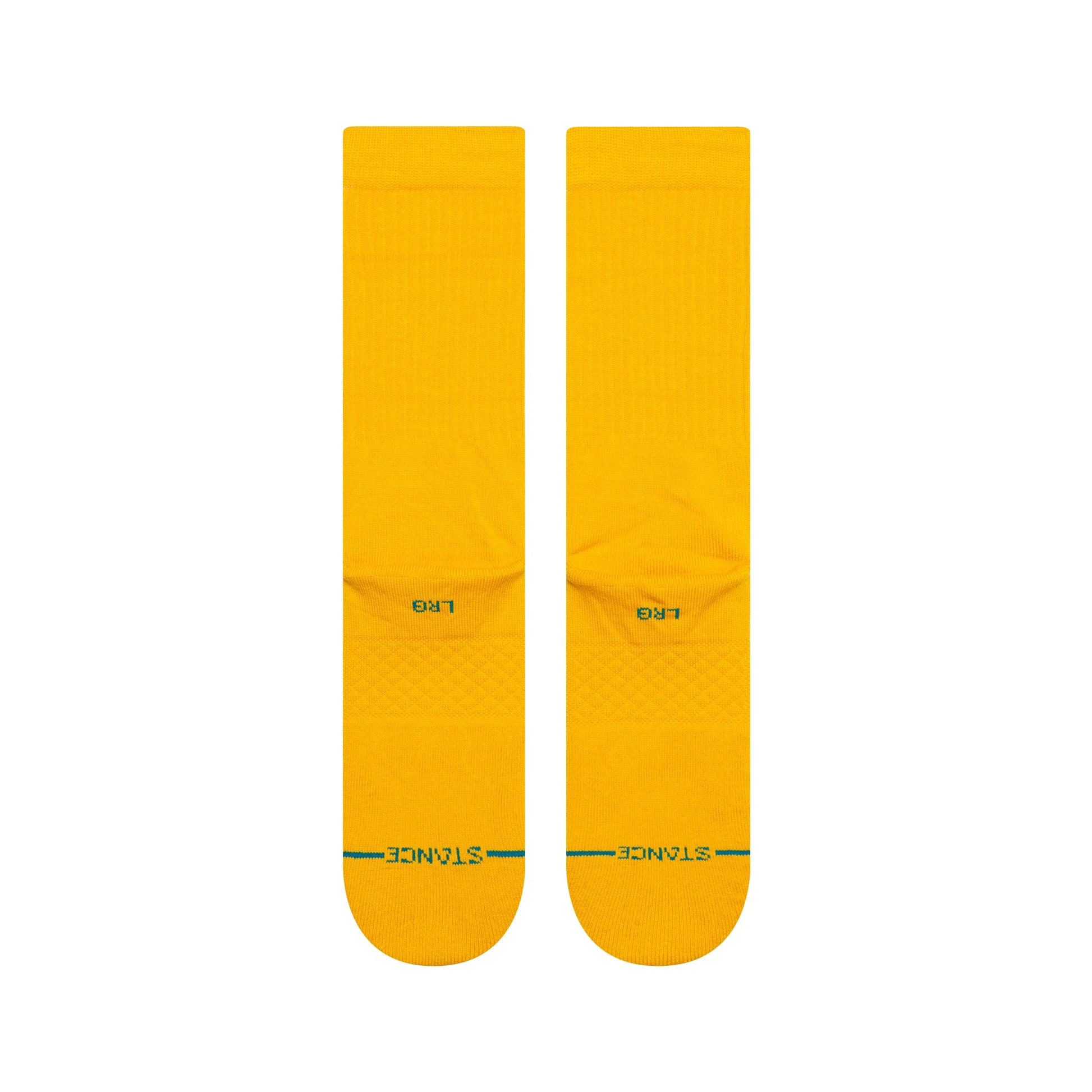 Chaussettes mi-mollet jaunes Icon de Stance