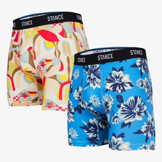 Stance Barrowed Boxer Brief 2 Pack Blue