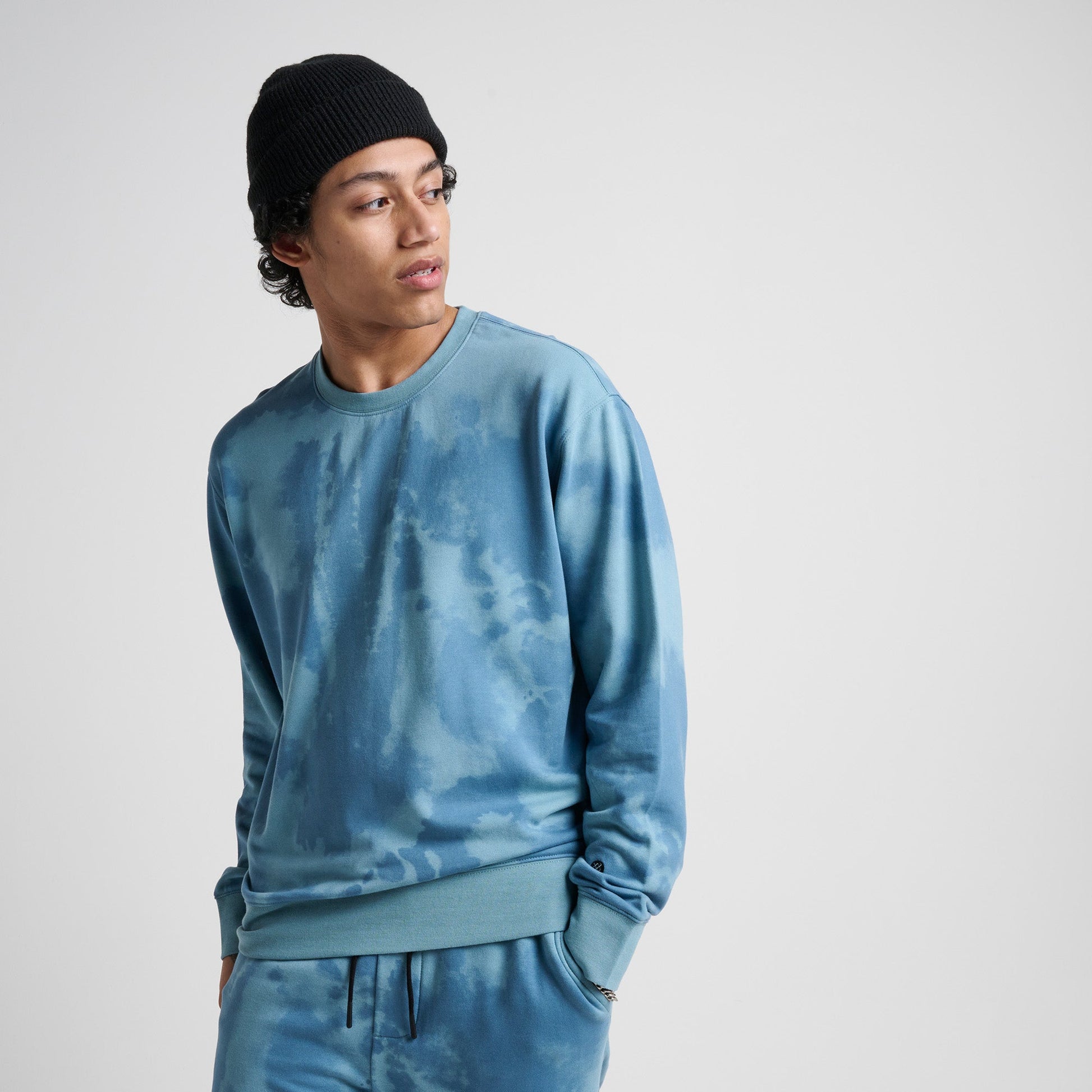 Stance Shelter Crew Blue Fade