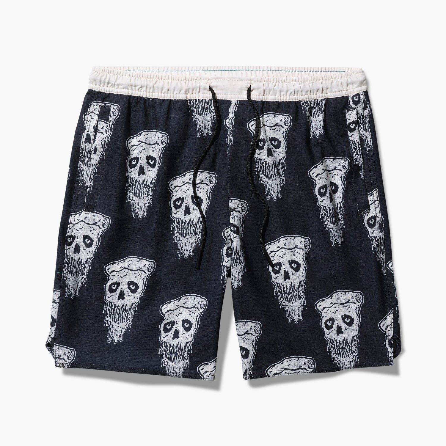 Short de sport blanc et noir Complex de Stance