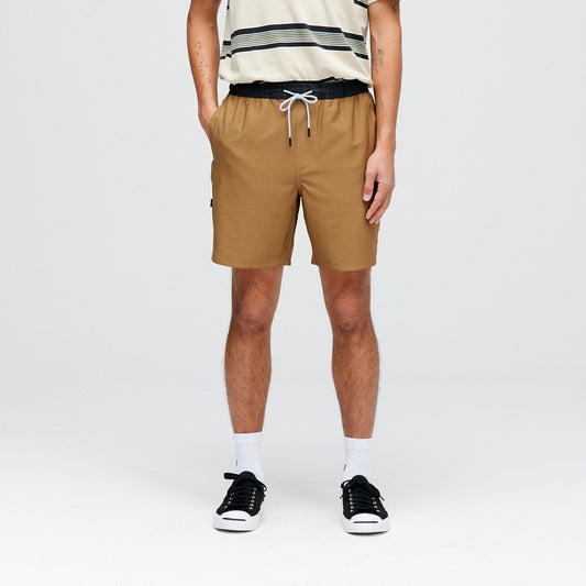 Stance Complex Athletic Short Brown |model