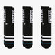Stance OG Bundle Crew Sock 3 Pack Black