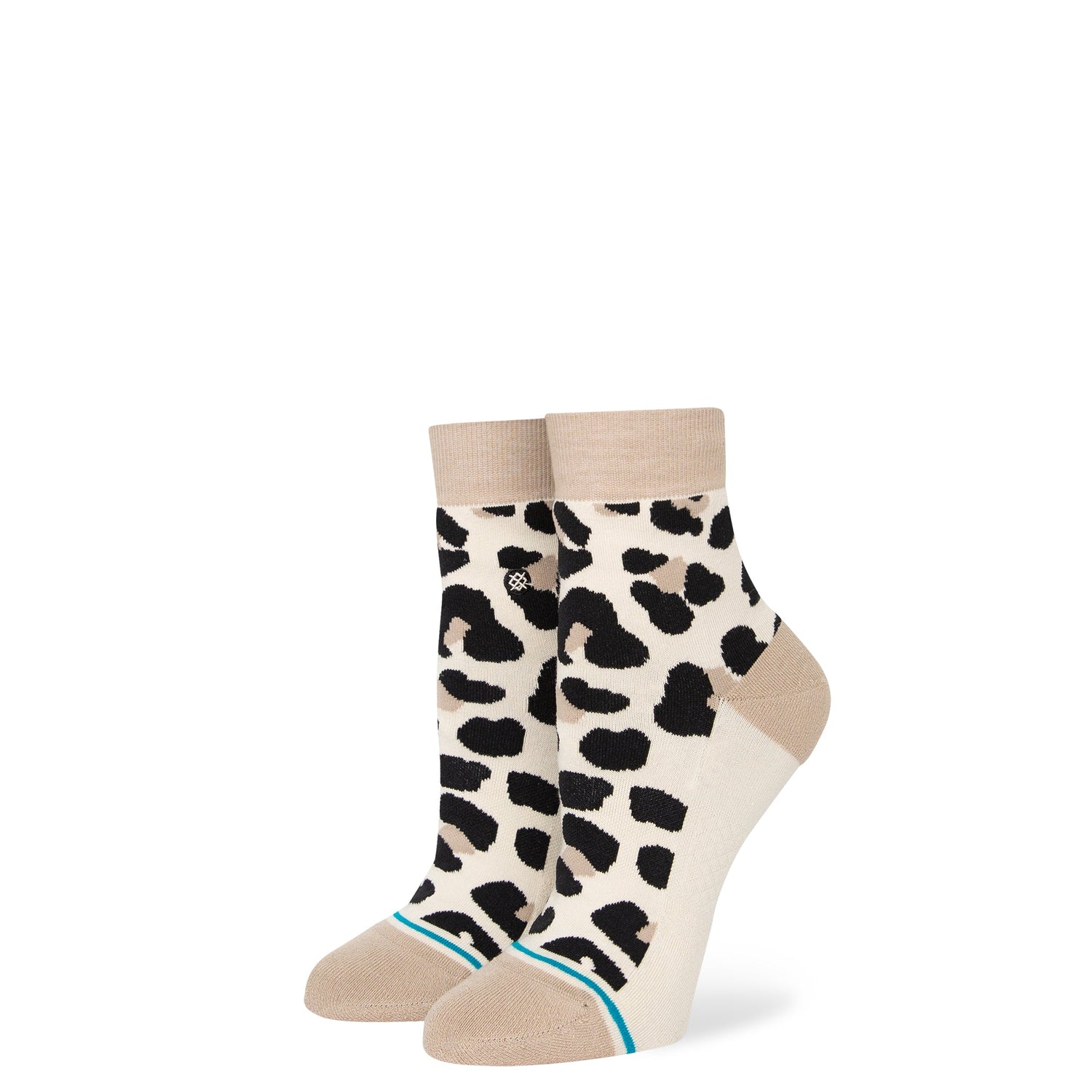 Stance Spot On Quarter Sock Leopard