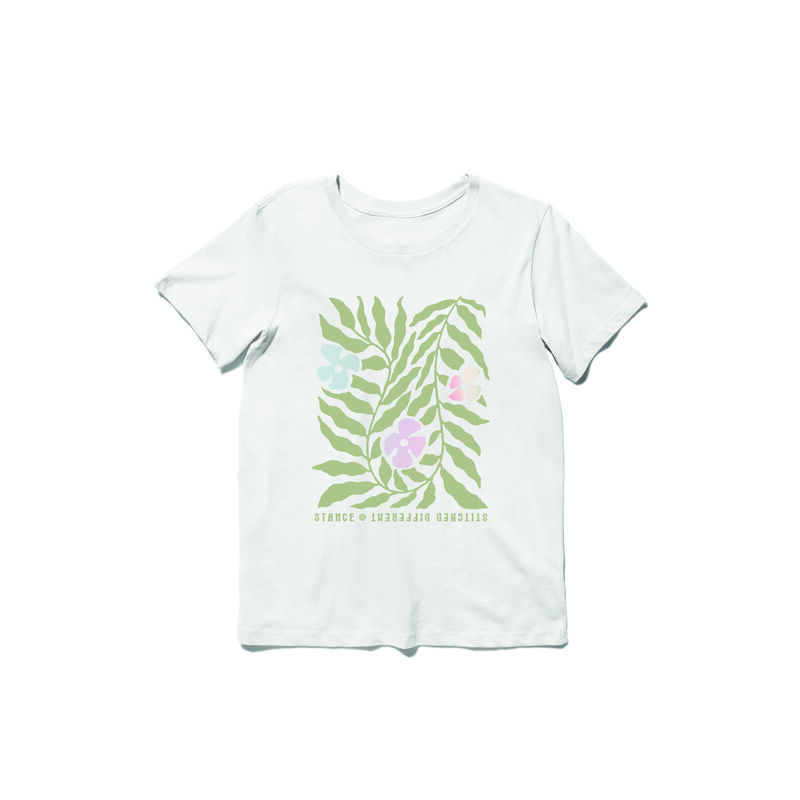 Stance Women&#39;s Squiggles T-Shirt White